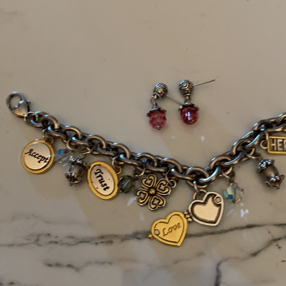Brighton Power of Pink Charm Bracelet Set - Picture 7 of 9